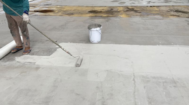 Concrete Paint Removal detail